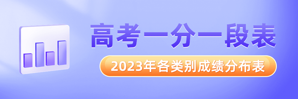 2023高考一分一段表