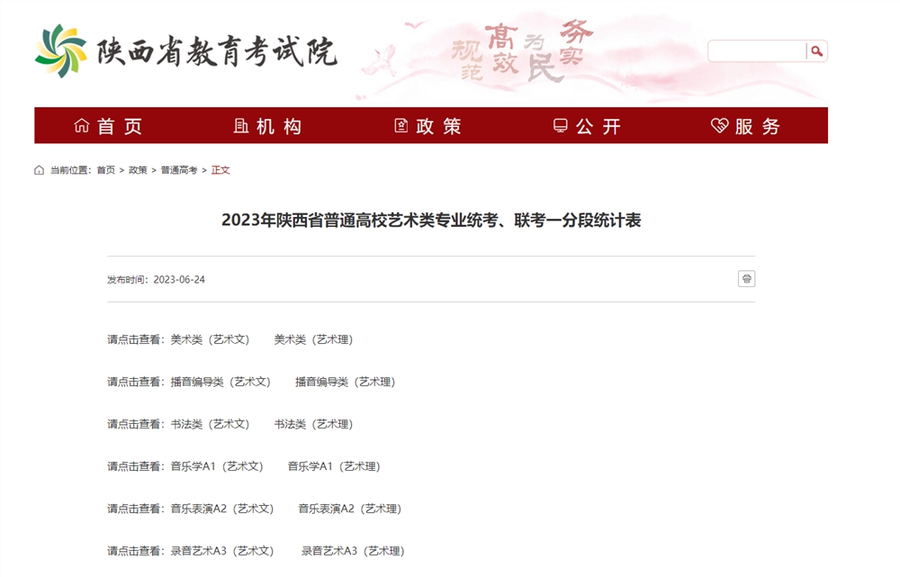 2023届陕西省播音编导统考成绩一分一段表,2023播音编导一分一段表,陕西播音编导统考成绩